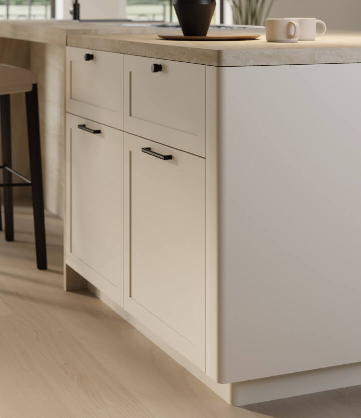 Des courbes douces, des volumes accueillants.