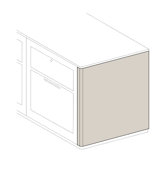 Des courbes douces, des volumes accueillants.